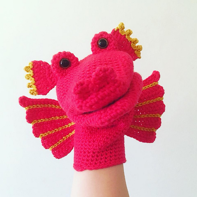 Dracus the Dragon Hand / Glove Puppet