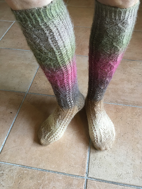 Chaussettes Feuilles