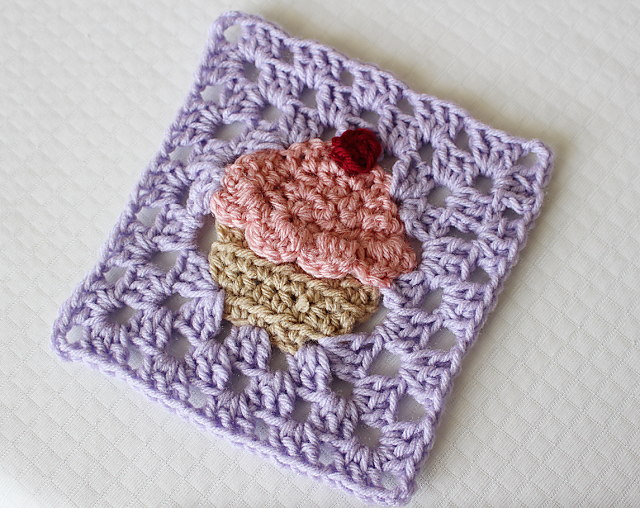 Cupcake Granny Square