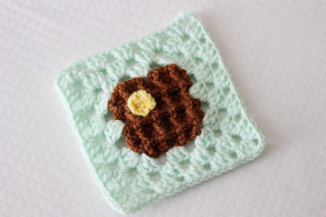 Waffle Granny Square: Bake Shop Blanket Series