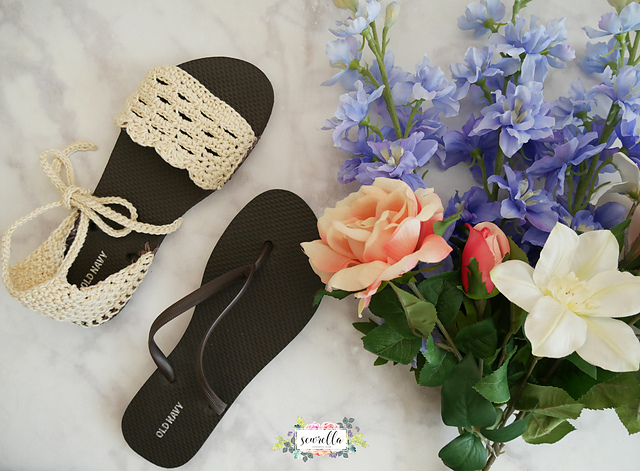Spring Sandals with Flip Flop Soles