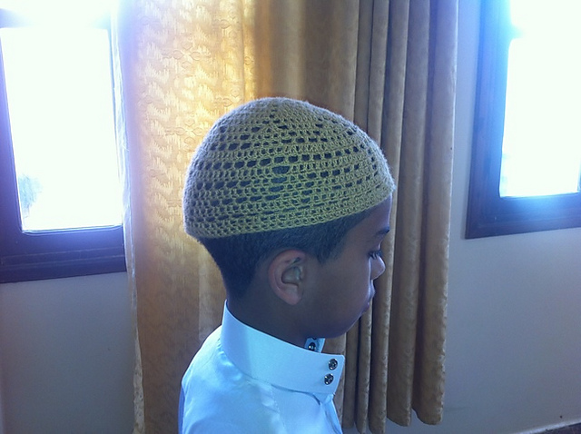 Greek Key Kufi/Cap