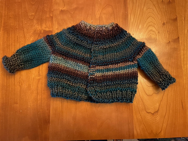 Lace Free 5-Hour Baby Sweater
