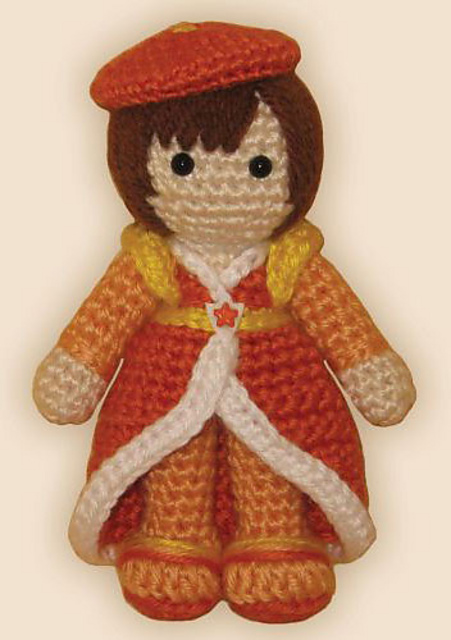 Amigurumi Lala Orange from Rainbow Brite