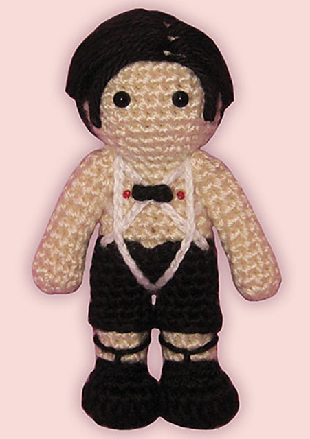 Amigurumi Emcee from Cabaret