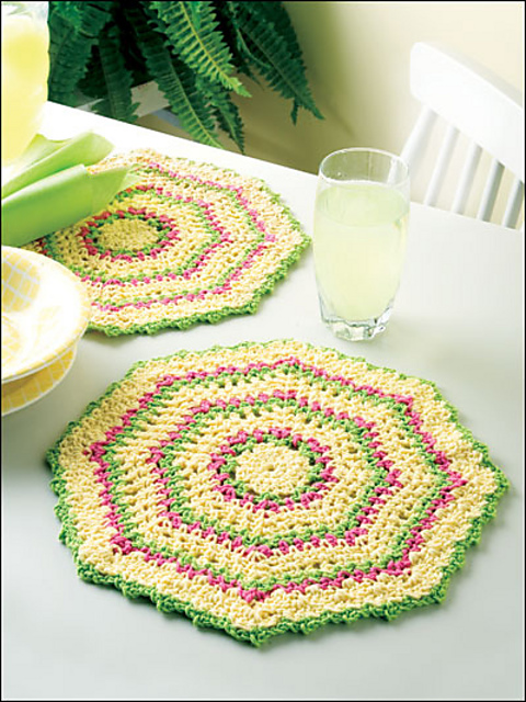 Citrus Lunch Mats