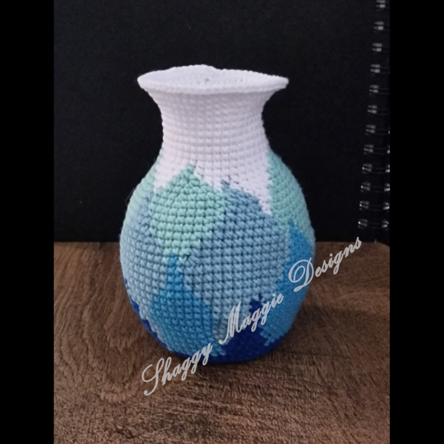 Abstract Colorful Vase