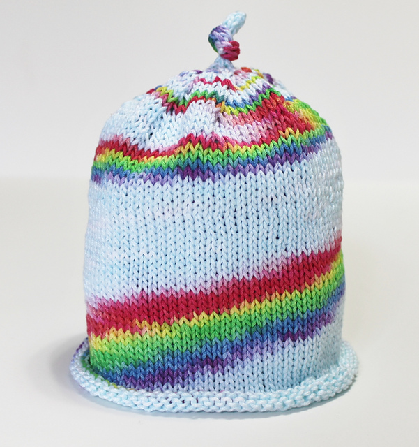 Tie Dyed Baby Hat
