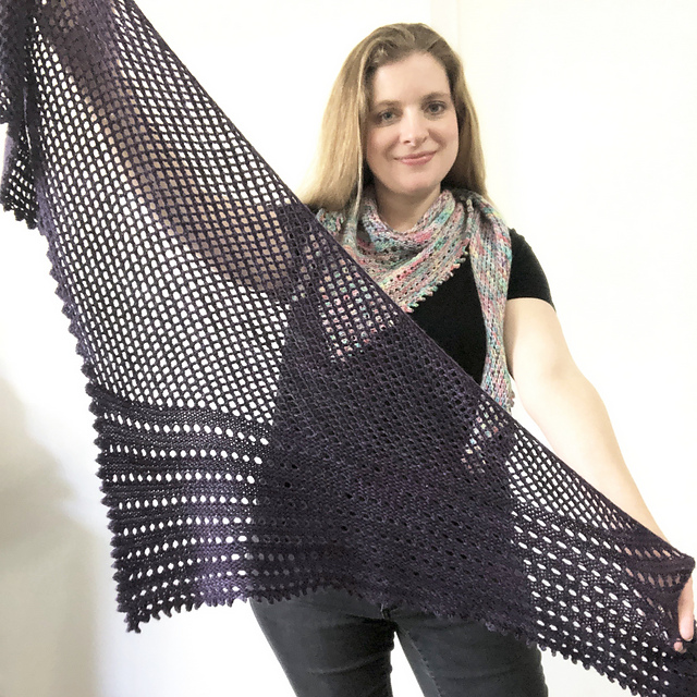 Bluebell Shawlette