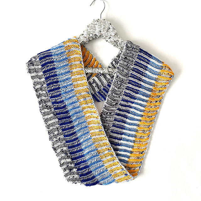 Eighth Knit Brioche Cowl