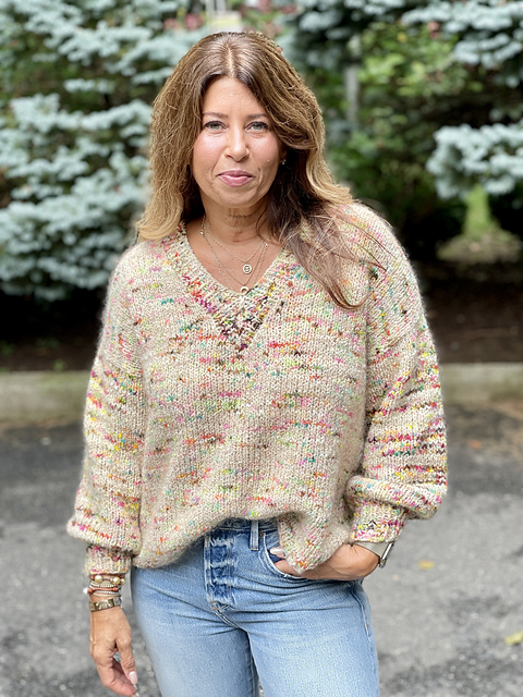 【U LAN】STAY Basic Round Warmer Knitwear Stay basic round warmer knitwear - U LAN
