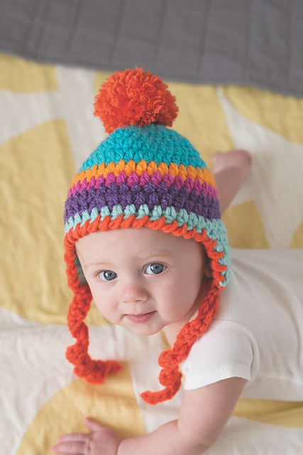 Ravelry: Baby Bright Hat pattern by Kathleen McCafferty