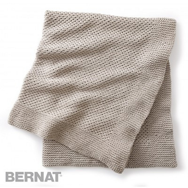 Quiet Times Knit Afghan
