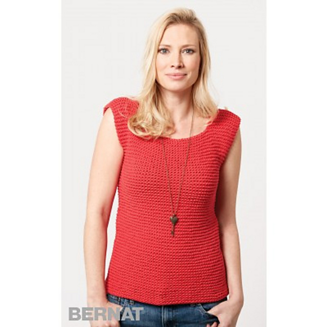 Garter Stitch Tank