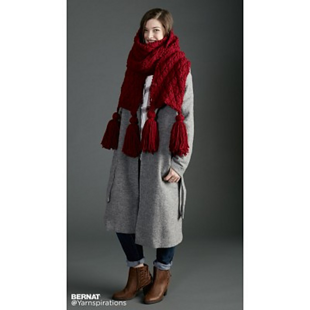 Make It Big Knit Super Scarf