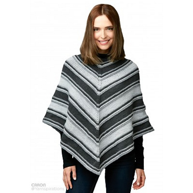 Fade to Grey Poncho
