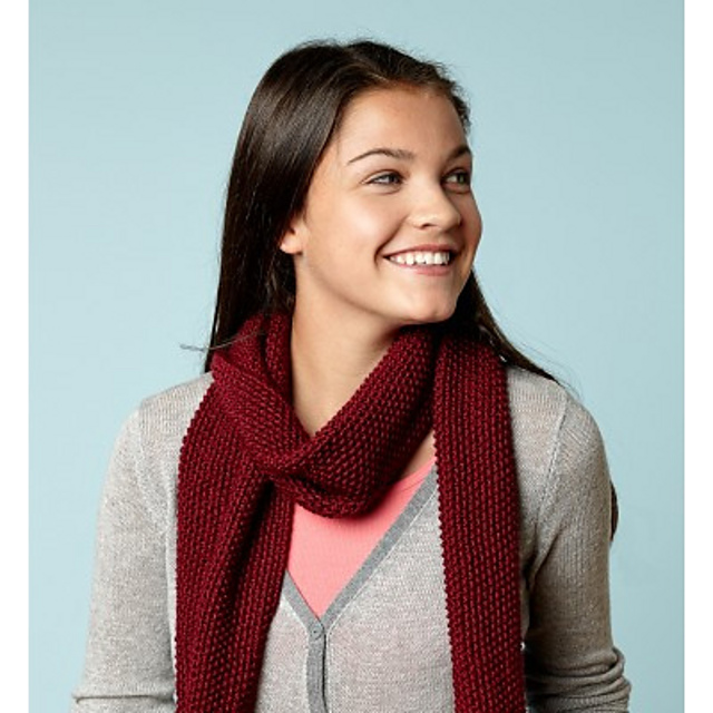 Burgundy Scarf