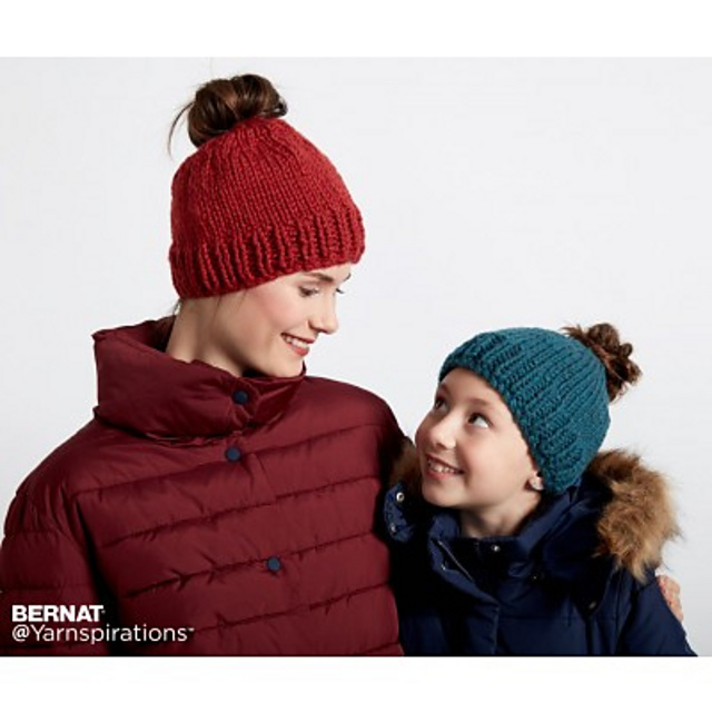 Family Fun Messy Bun Hats
