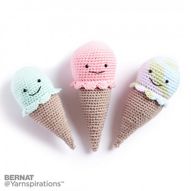 Ice Cream Cone Rattle