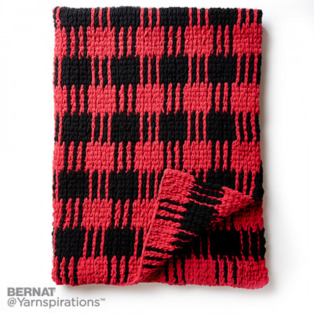 Buffalo Plaid Afghan