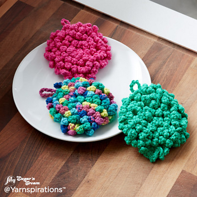 Nubby Crochet Scrubber