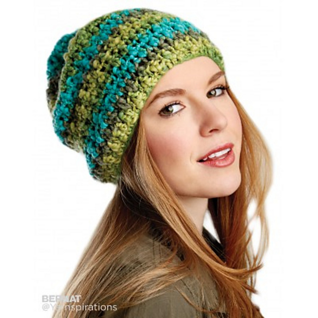 Slouchy Crochet Hat