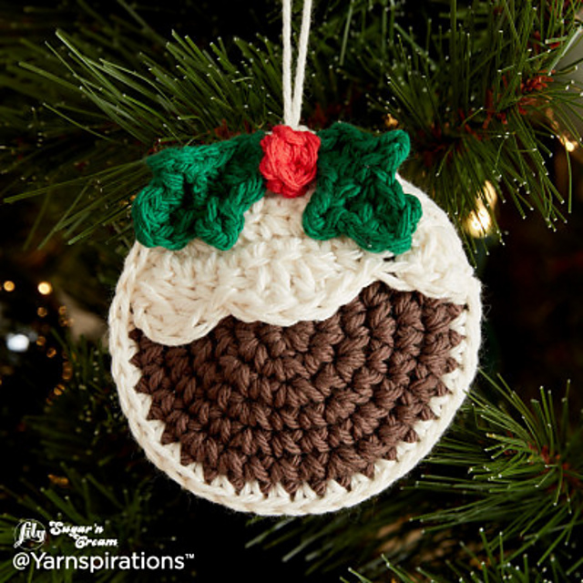Plum Pudding Ornament