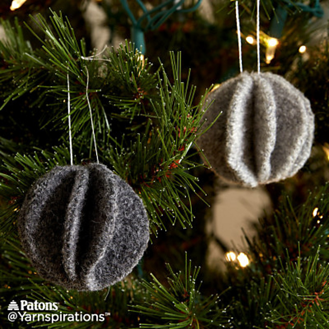 Felt Circle Ornament