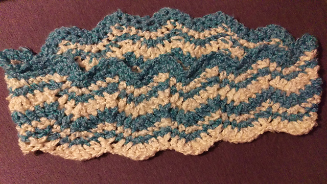 Ready for Snow Zig Zag Infinity Scarf