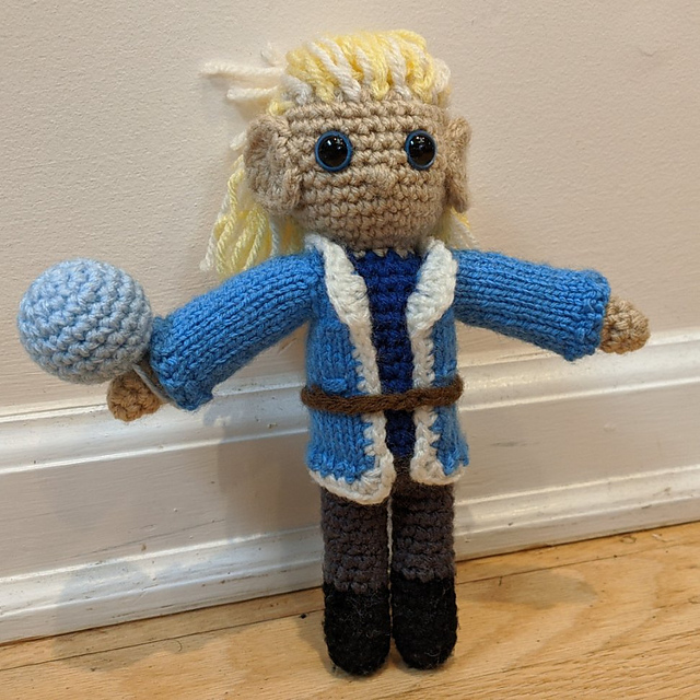 Elf Wizard doll