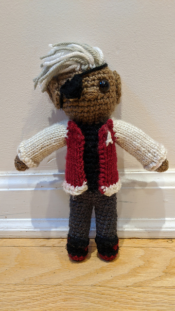 Half-elf Pirate doll
