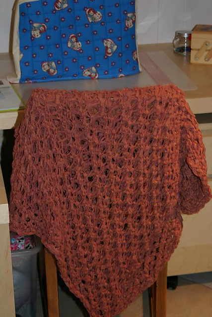 Open Mesh Poncho
