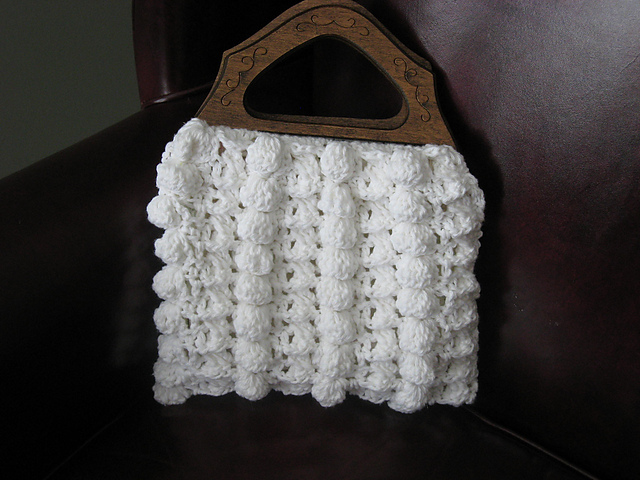 Bobble-Stitch Handbag