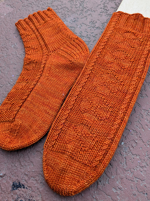 Path of Poppies Socks
