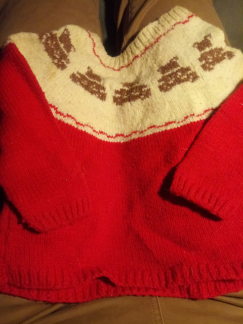 Teddy Yoke Sweater Set