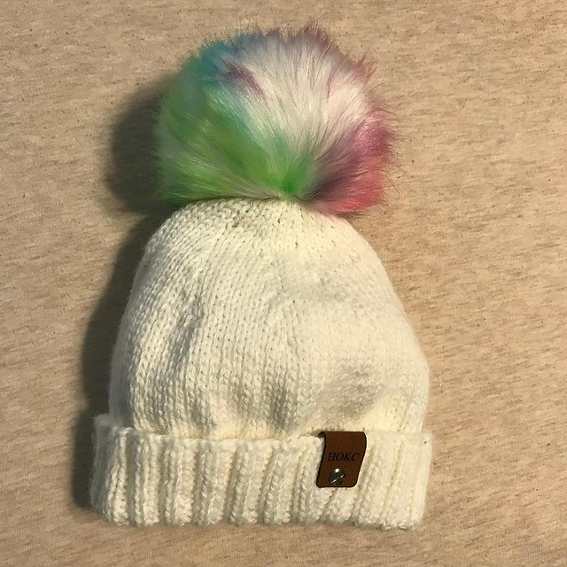 Rib Brim Stockinette Hat