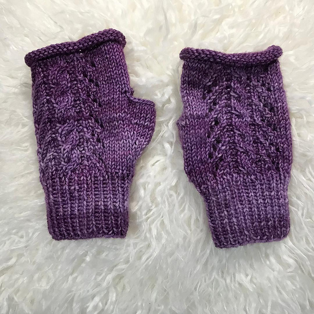 Jaime's Fingerless Mitties