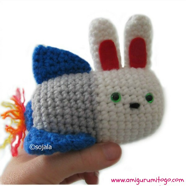 Moshi Moshi Kawaii Bunny Rocket