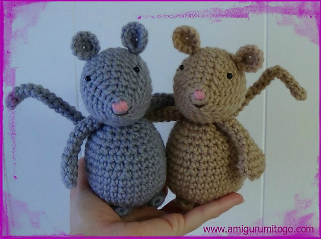 Amigurumi Mouse Tutorial