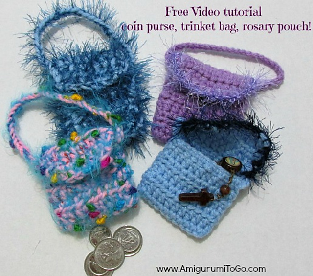 Coin Purse Trinket Bag Rosary Pouch