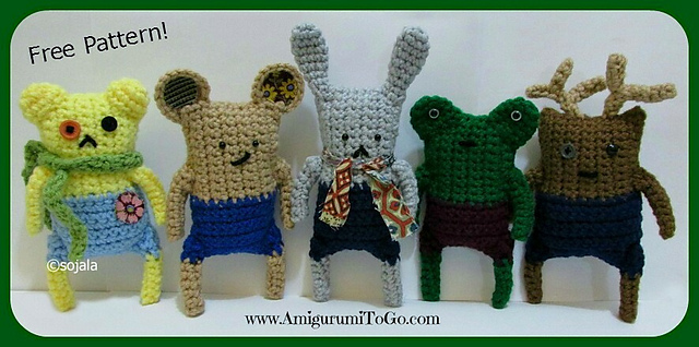 Critter Bits Yarn Busting Gang