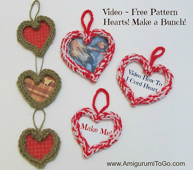 How To Make An I-Cord Heart 