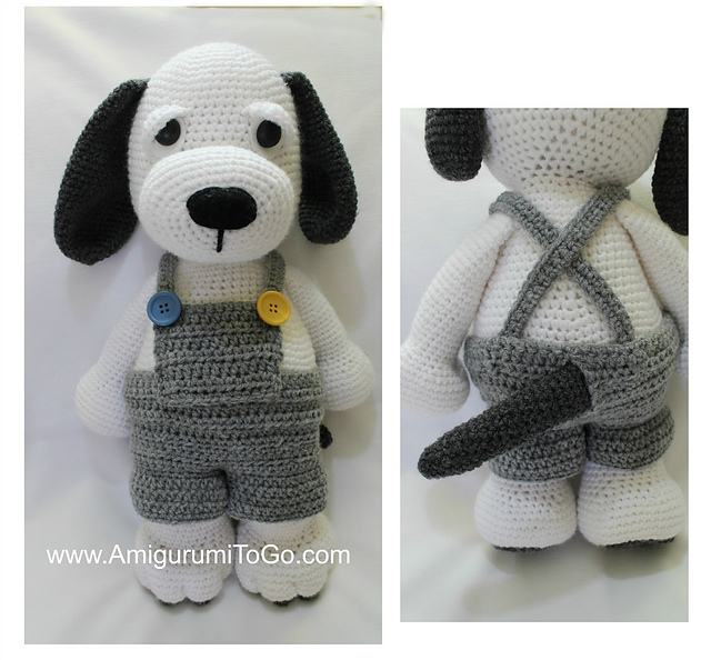 Cuddle Me Puppy Overalls