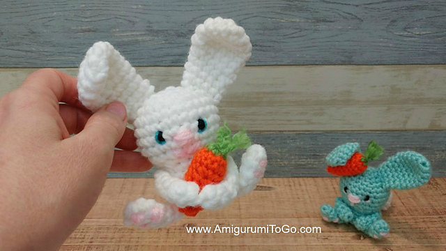Carrot Hugging Bunny