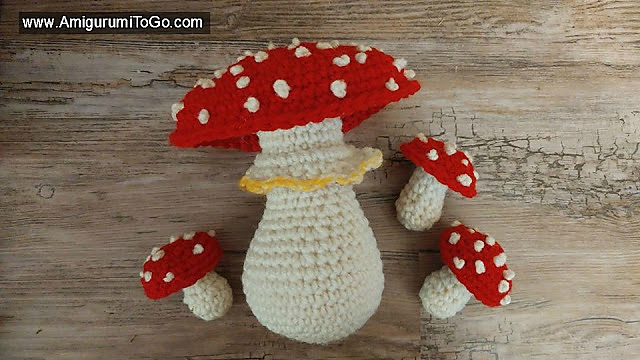 6 Inch Mushroom