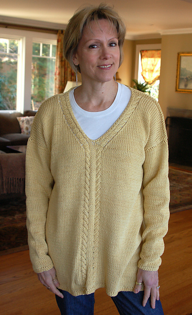 Oversized Cotton Pullover