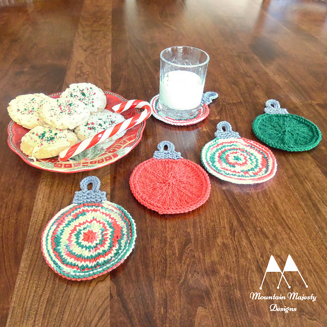 Christmas Ornament Coaster