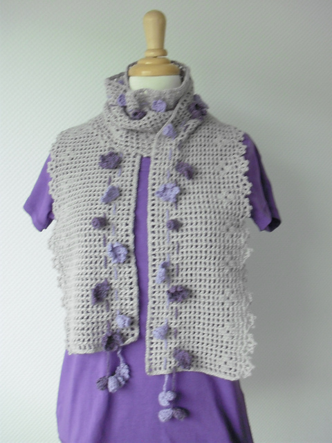 #33 Net Stitch Stole