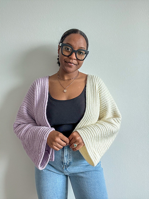 Split Stitch Cardigan