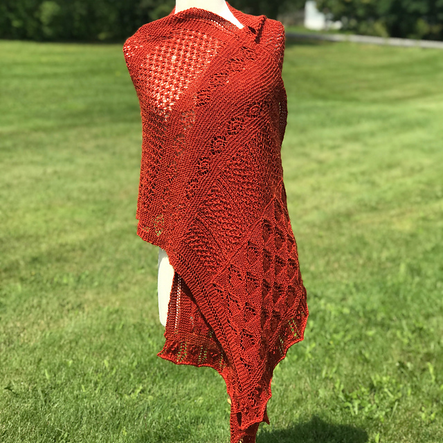 Europa Shawl | KAL Nov 2019